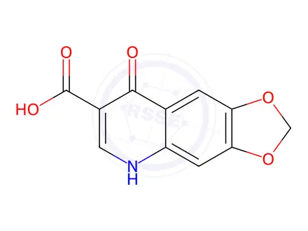Chemical structure of Oxolinic Acid EP Impurity A