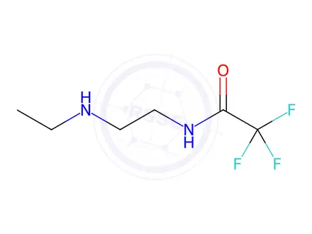 Chemical structure of N-(2-(ethylamino)ethyl)-2,2,2-trifluoroacetamide