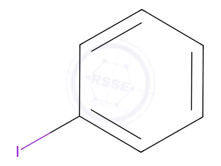 Chemical structure of Iodobenzene