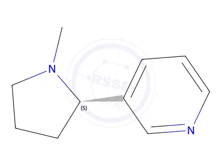 Chemical structure of Nicotine in n-Hexane