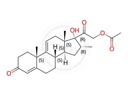 Chemical structure of Clascoterone Impurity 102