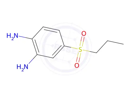 Chemical structure of 4-(Propylsulfonyl)benzene-1,2-diamine