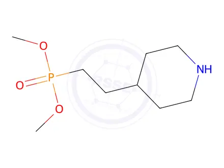 Chemical structure of Dimethyl (2-(piperidin-4-yl)ethyl)phosphonate