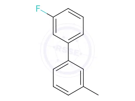 Chemical structure of 3-Fluoro-3'-methyl-1,1'-biphenyl