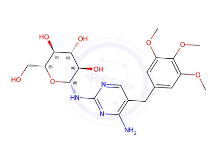 Chemical structure of Trimethoprim Impurity 6