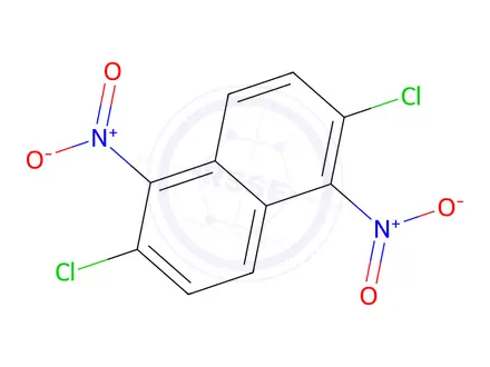 Chemical structure of 2,6-Dichloro-1,5-dinitronaphthalene