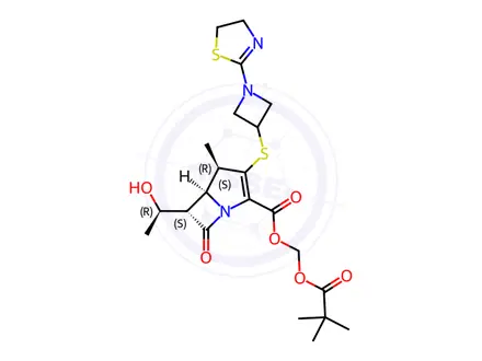 Chemical structure of Tebipenem Impurity 31