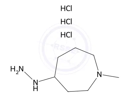 Chemical structure of Azelastine Impurity 10(Hydrochloride)