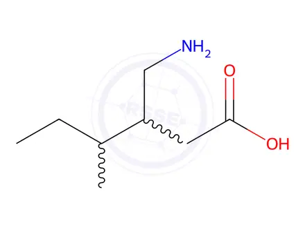 Chemical structure of Pregabalin Impurity 151