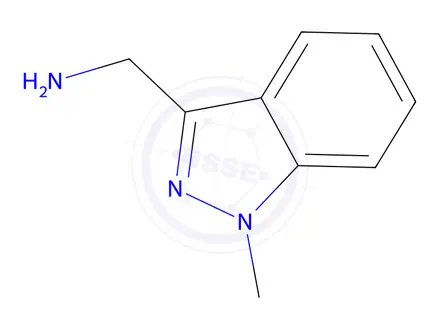 Chemical structure of (1-Methyl-1H-indazol-3-yl)methylamine Dihydrochloride