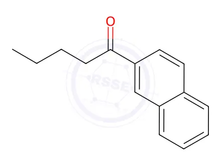 Chemical structure of Butyl 2-naphthyl ketone