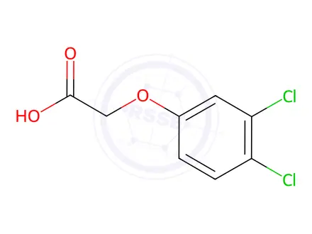 Chemical structure of 3,4-D