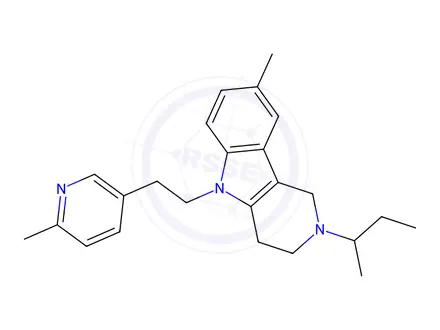 Chemical structure of Dimebon Impurity 13