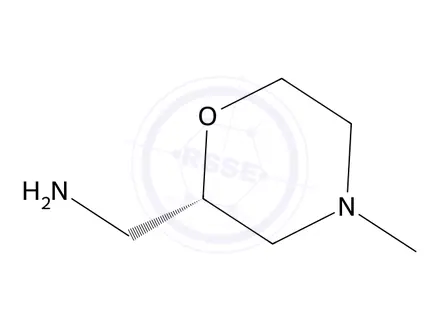 Chemical structure of (2S)-4-Methyl-2-morpholinemethanamine Dihydrochloride
