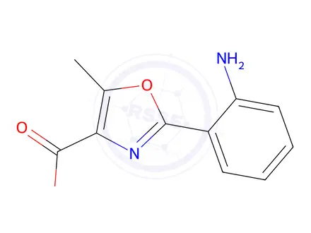 Chemical structure of 2-(2-Aminophenyl)-5-methyloxazole-4-carboxylic acid