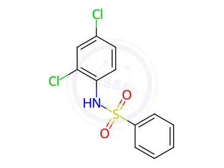 Chemical structure of N-(2,4-Dichlorophenyl)benzenesulfonamide