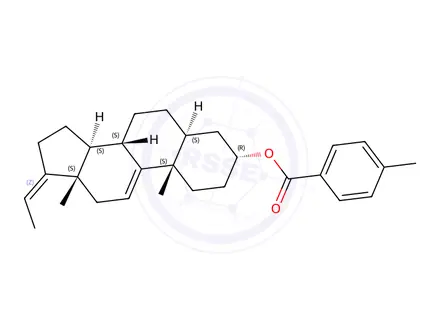 Chemical structure of Testosterone Impurity 22