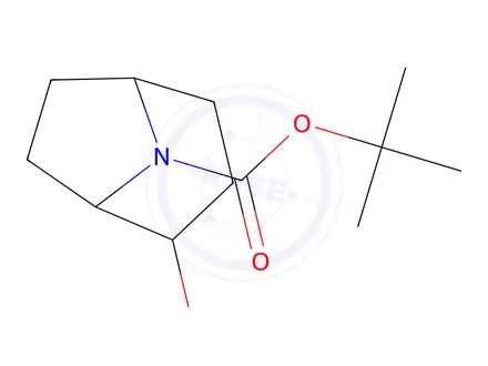 Chemical structure of 8-boc-2-hydroxy-8-azabicyclo[3.2.1]octane