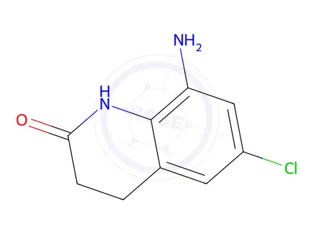 Chemical structure of 8-Amino-6-chloro-3,4-dihydroquinolin-2(1H)-one
