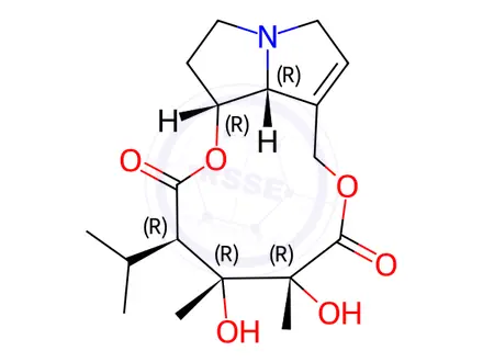 Chemical structure of Trichodesmine