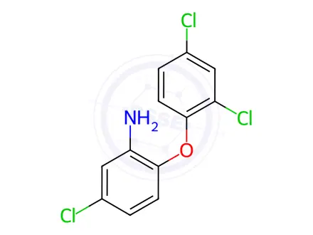Chemical structure of Triclosan Impurity 21