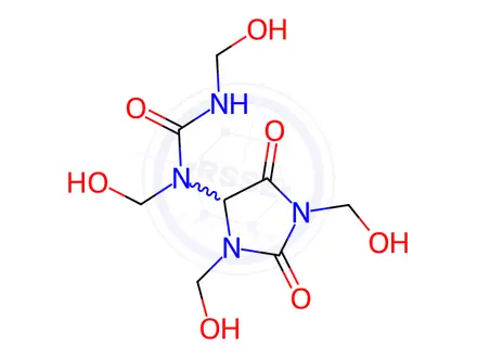 Chemical structure of Diazolidinylurea