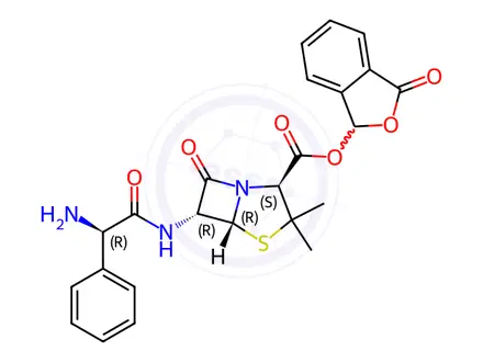Chemical structure of Talampicillin
