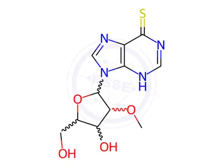 Chemical structure of Ateganosine Impurity 97