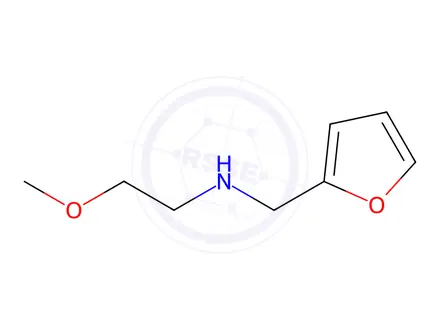 Chemical structure of [(furan-2-yl)methyl](2-methoxyethyl)amine
