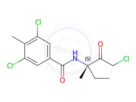 Chemical structure of Zoxamide Impurity 1