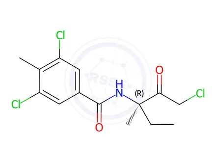 Chemical structure of Zoxamide Impurity 2