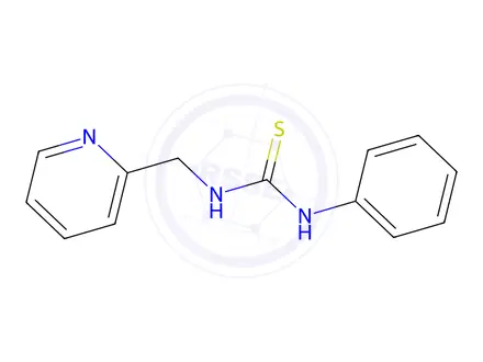 Chemical structure of 1-Phenyl-3-(pyridin-2-ylmethyl)thiourea
