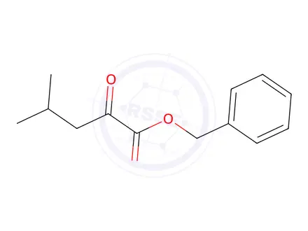Chemical structure of Benzyl 4-methyl-2-oxopentanoate