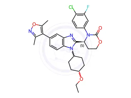 Chemical structure of Inobrodib Impurity 185
