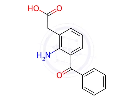 Chemical structure of Amfenac