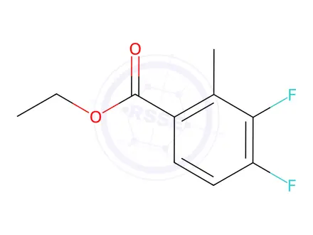 Chemical structure of Ethyl 3,4-difluoro-2-methylbenzoate