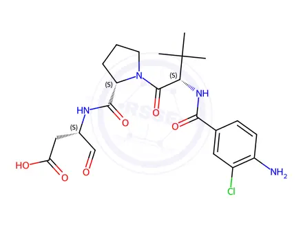Chemical structure of VRT 043198