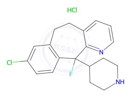 Chemical structure of Desloratadine EP Impurity A HCl