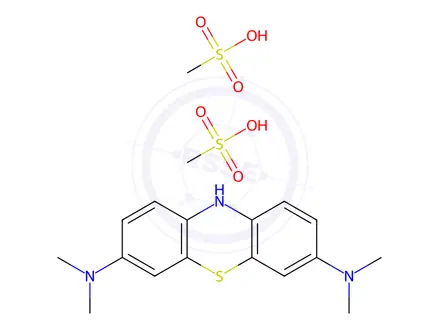 Chemical structure of Methylene Blue Impurity 6 Dimesylate