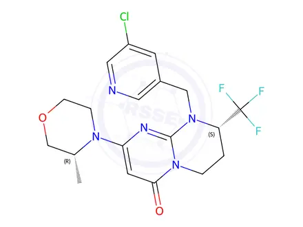 Chemical structure of SAR 405