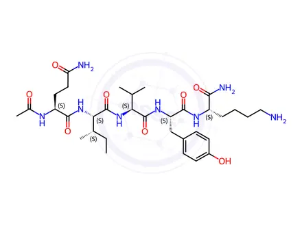 Chemical structure of Acetyl-PHF5 amide