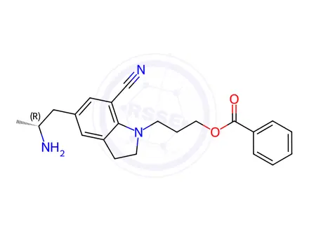 Chemical structure of Silodosin Impurity 9 Monomer