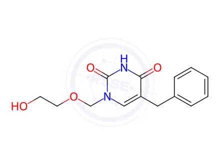 Chemical structure of Uracil Impurity 143