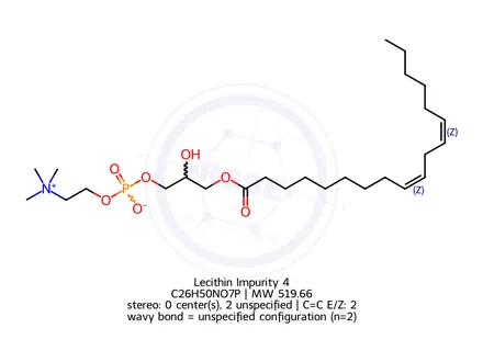 Chemical structure of Lecithin Impurity 4