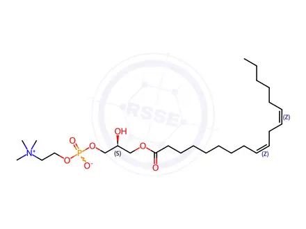 Chemical structure of Lecithin Impurity 17