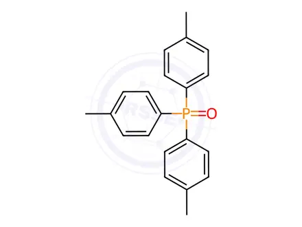Chemical structure of TRIS(4-METHYLPHENYL)PHOSPHINE OXIDE
