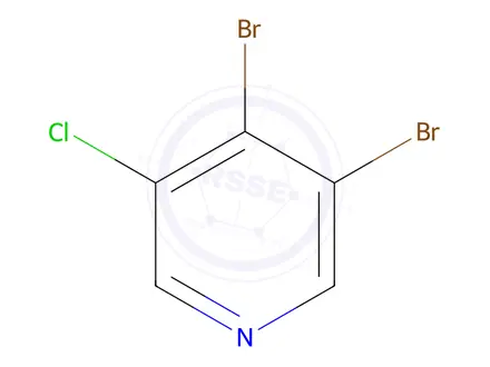 Chemical structure of 3,4-Dibromo-5-chloropyridine