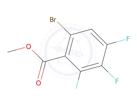 Chemical structure of Methyl 6-bromo-2,3,4-trifluorobenzoate