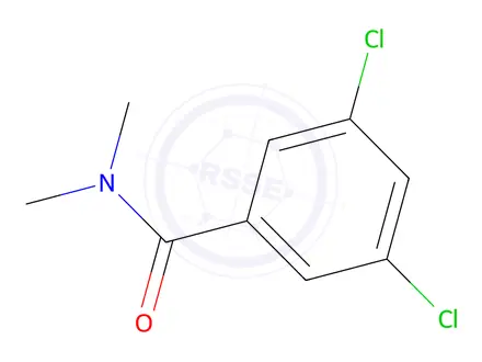 Chemical structure of Tafamidis Impurity 4
