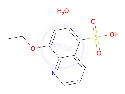 Chemical structure of 8-Ethoxyquinoline-5-sulfonic Acid Hydrate